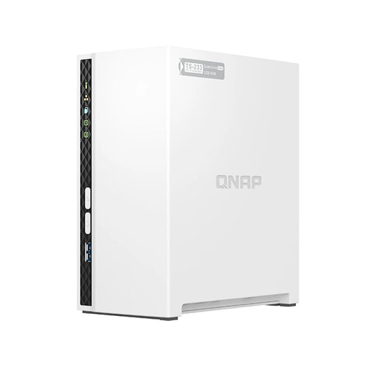 NAS SMART HOME AI, TS-233-US, QNAP