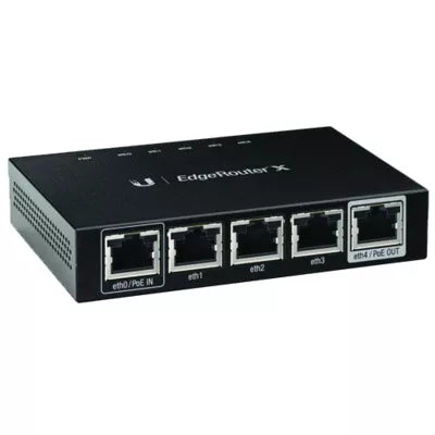 EDGEROUTER X *5 PUERTOS GIGABIT, UB-ER-X, UBIQUITI