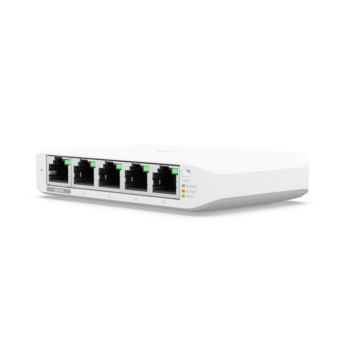 SWITCH FLEX 5 PUERTOS GIGABIT* IN/OUTDOOR, UB-USW-Flex-MINI, UBIQUITI