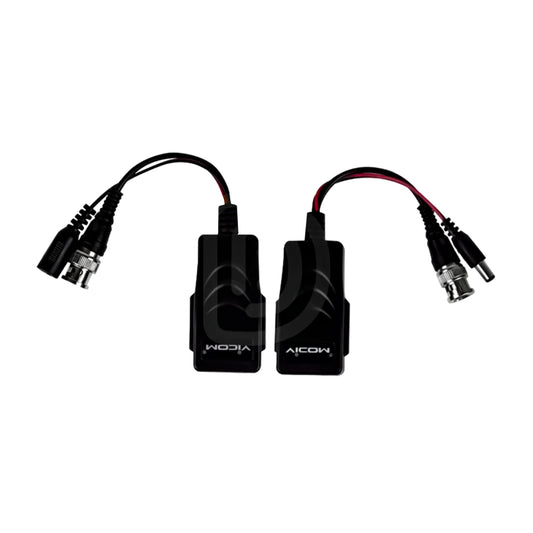 VIDEO BALUN PASIVO 1-CH HD,ENERGÍA /DATO, UTP-HD4301VP-4N1, VICOM