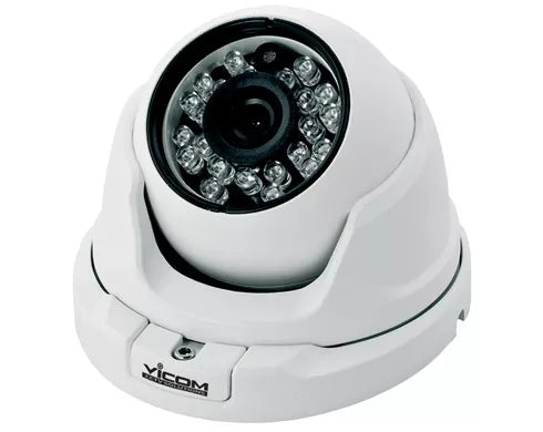 CÁMARA DOMO,700TVL,3.6MM,IP66,IR20M,IK10, VDM-HR126, VICOM