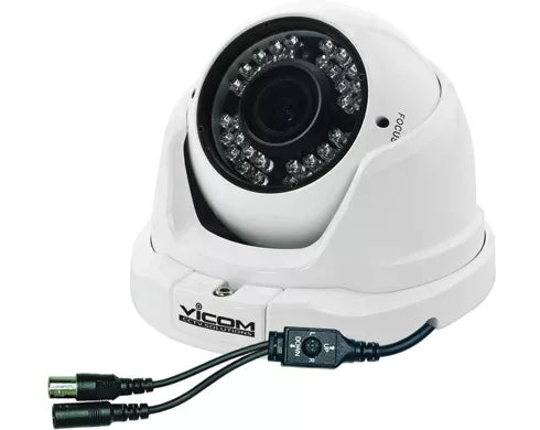 CÁMARA DOMO,700TVL,2.8-12MM,IP66,IR30M, VDM-HR406, VICOM