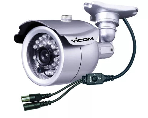 CÁMARA BALA,700TVL,3.6MM,IP66,IR 30MTS, VIR-HR67, VICOM