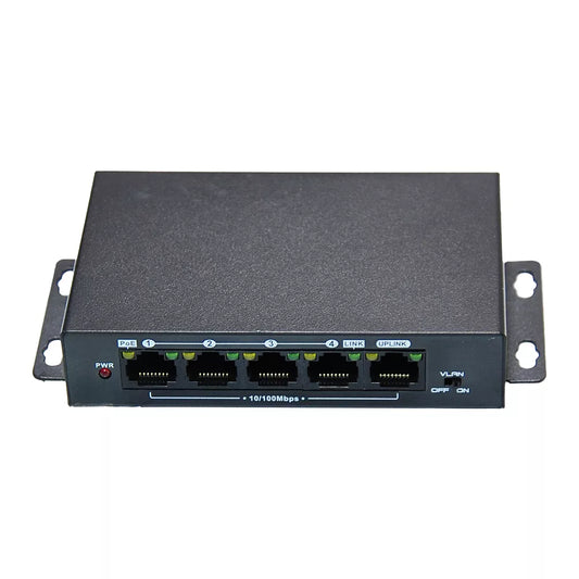 SWITCH POE 4 PUERTOS, VM-SW4P1-60W, VICOM