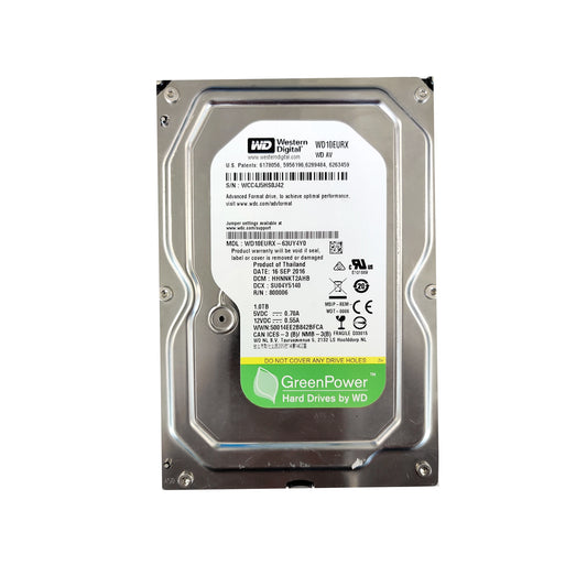 DISCO DURO WD 1TB NEW PULL, WD10EURX, WESTERN DIGITAL