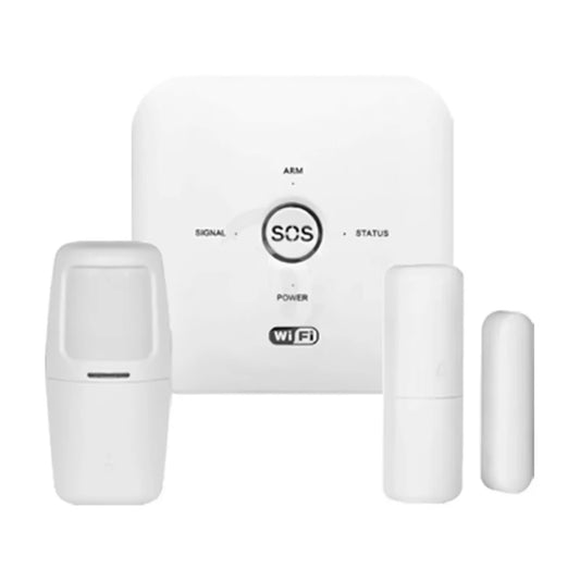 SISTEMA DE ALARMA WIFI 2.24 ZONAS, ZSMART-WL-10GDW, ZKTECO