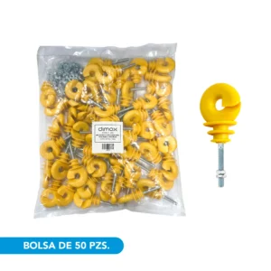 AISLADOR P/CERCAS ELÉCTRICAS TIPO ROSCA, A303, DIMAX