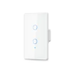 INTERRUPTOR ZIGBEE COLOR BLANCO – 2 GANG, H371, DIMAX