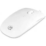 MH SLIM OPTICAL MOUSE, WHITE, MANHATTAN, ICI177627