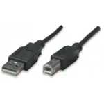 MANHATTAN CABLE 0.5 M PARA DISPOSITIVOS USB DE ALTA VELOCIDAD, MANHATTAN, ICI374507