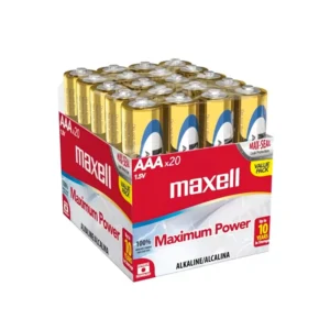 LR03 BATERIAS ALCALINAS AAA PACK 20UND, 723849, MAXELL