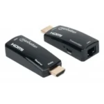 KIT EXTENSOR COMPACTO HDMI A TRAVÉS DE ETHERNET DE 1080P, MANHATTAN, ICI207539