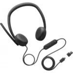 DELL WIRED HEADSET  WH3024, DELL, DEC520-BBDS