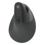 MOUSE ERGONÓMICO VERTICAL – INALÁMBRICO USB, MANHATTAN, ICI190336