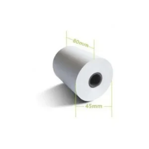 PAPEL TERMICO 80 45MM(ANCHO DIÁMETRO) 1, A60030282, ZKTECO