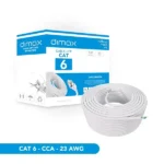 CABLE UTP CAT 6 (ALEACION) COLOR BLANCO, C757, DIMAX