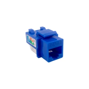 KEYSTONE JACK CAT6 COLOR AZUL , C883, DIMAX