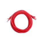 PATCH CORD CAT6 3 METROS COLOR ROJO , C887, DIMAX