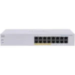 CBS110 UNMANAGED 16-PORT 10/100/1000 (8 SUPPORT POE WITH 64W POWER BUDGET), CISCO, CISCBS110-16PP-NA