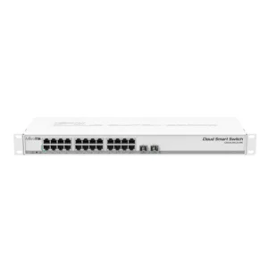 CLOUD ROUTER SWITCH 24 ETH GIGABIT 2SFP+, CRS326-24G-2S+RM, MIKROTIK