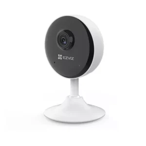 Cámara IP WiFi Interior 1080P: Lente gran angular 110° 130°, compatible con WiFi de 2.4GHz, visión nocturna infrarroja 12m, audio bidireccional, compatible con tarjetas microSD (hasta 256GB)., CS-C1C-F0-1E2WF, EZVIZ