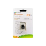 Capacidad Total 64GB: Capacidad disponible 62GB, velocidad máxima de lectura 95MB/s, velocidad máxima de escritura 20MB/s, sistema de archivos FAT32, formato micro SDHC SDXC., CS-CMT-CARDT64G-D, EZVIZ