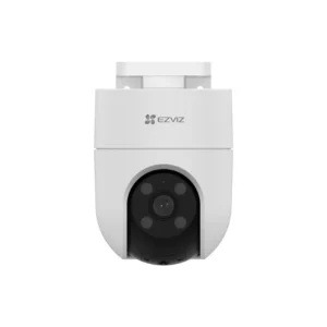 Cámara WiFi Exteriores PT 1080P: Resolución 1080P, cobertura panorámica de 360°, visión nocturna a color, detección de siluetas humanas mediante IA, seguimiento automático., CS-H8C-1080P, EZVIZ