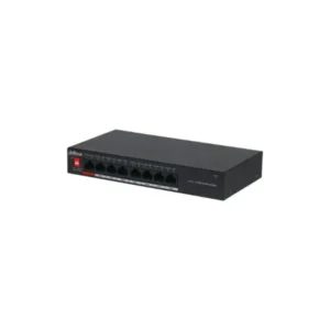 SWITCH GIGABIT 8 PUERTOS POE 96W, DH-PFS3008-8GT-96-V2, DAHUA