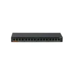 SWITCH GIGABIT 16 PUERTOS POE, DH-PFS3016-16GT-190, DAHUA