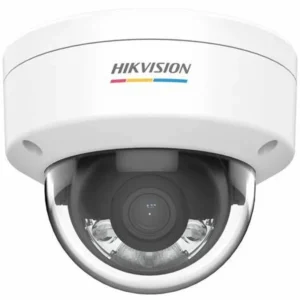 Cámara IP Domo ColorVu IK10 4MP: Resolución 4MP, H.265+, WDR 120dB, IP67, IK08, IR 30m, POE, iluminador dual., DS-2CD1147G0-L, HIKVISION