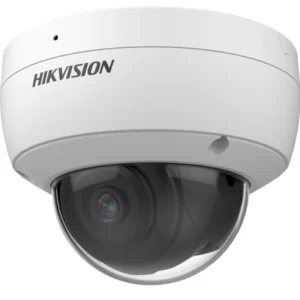 Cámara IP Domo 8MP 4K: H.265+, WDR 120dB, IP67, IK10, EXIR 2.0, infrarroja AVA., DS-2CD1183G0-IUF, HIKVISION