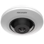 Cámara IP Ojo de Pez 5MP: Resolución 5MP, 4 modos de visualización, detección de línea/intrusión, micrófono., DS-2CD2955G0-ISU, HIKVISION