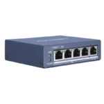 Switch POE 4 Puertos 35W: Gestión inteligente de POE, transmisión POE de largo alcance hasta 300m, protección contra sobretensiones de 6kV., DS-3E0505P-E/M, HIKVISION