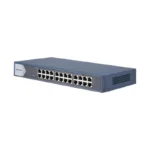 Switch 24 Puertos Gigabit No-Administrable: 24 puertos 1000M, cuerpo metálico racked., DS-3E0524-E(B), HIKVISION