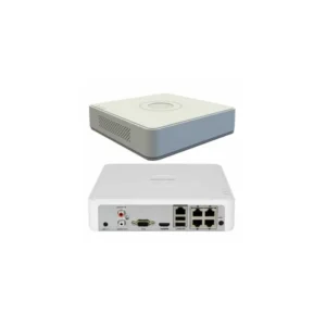 NVR 4MP 4CH: Hasta 4MP, Hik-Connect, 40Mbps de ancho de banda, 4 puertos POE, gabinete plástico., DS-7104NI-Q1/4P, HIKVISION