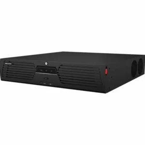 NVR 4K de 128CH: Fuente redundante, 16 HDD (no incluidos), hasta 128 canales IP, decodificación hasta 2 canales a 32MP., DS-96128NI-M16-R, HIKVISION