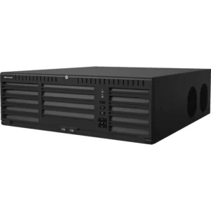 Super NVR 4K 3U de 256CH: Hasta 256 cámaras IP, ancho de banda entrante hasta 768Mbps, 2 interfaces HDMI., DS-96256NI-I16, HIKVISION