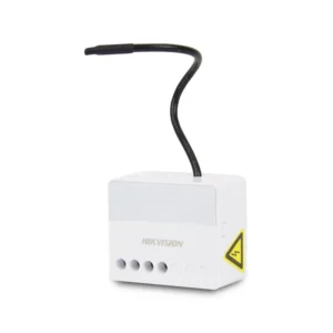 Relevador Inalámbrico AX Pro: 1 entrada de alarma, 27.7VDC (máx. 5A) de salida de relevador., DS-PM1-O1L-WB, HIKVISION