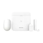 Kit Alarma WiFi 64 Zonas Híbrido: Incluye panel, PIR, detector de contacto magnético y pulsador, protocolo inalámbrico Tri-X Cam-X., DS-PWA64-Kit-WB, HIKVISION