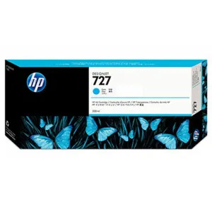 TINTA HP 727 CYAN P/DESIGNJET T920/T930/T1500 SERIES /T2500/T2530, HP CONSUMIBLES, HEWF9J76A