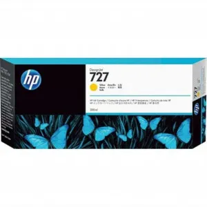 TINTA HP 727 YELLOW P/DESIGNJET T920/T930/T1500 SERIES /T2500/T2530, HP CONSUMIBLES, HEWF9J78A