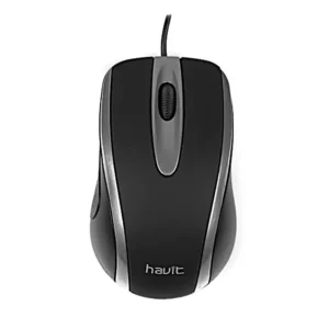 MOUSE USB COLOR NEGRO/GRIS, HV-MS753-B/GREY, HAVIT