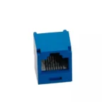 KEYSTONE JACK CAT6   SOPORTA AWG22-26, KYJ-C6-AZUL, DIMAX