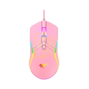 MOUSE GAMER RGB ROSA, MS1026-PINK, HAVIT