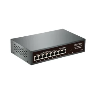 SWITCH DE 6 PUERTOS POE + 2 UP LINK, N059, DIMAX