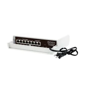 SWITCH DE 6 PUERTOS POE + 2 UP LINK, N065, DIMAX