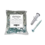 TORNILLOS CON TARUGOS # 6, U001, DIMAX