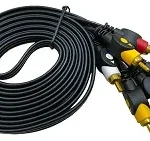 CABLE 3 RCA A 3 RCA 5 MT PVC