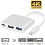 ADAPTADOR TYPE C A HDMI 3 EN 1