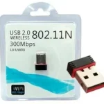 ADAPTADOR WIFI MINI USB 2.0 150-300MPBS